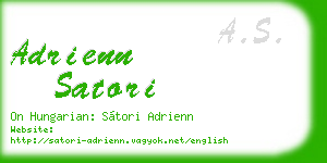 adrienn satori business card