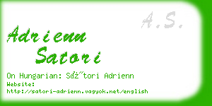 adrienn satori business card